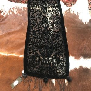 Velvet and Mink Luxury Fur Scarf